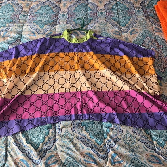 Multicolor Crop Top - Picture 3 of 4